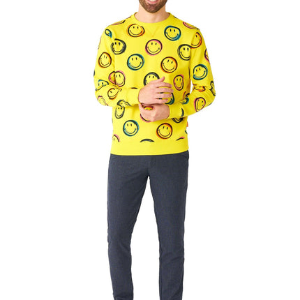 Maglione Smiley Smudge da uomo <tc>OppoSuits</tc>