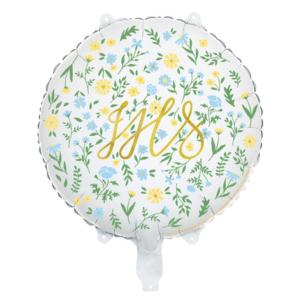 Palloncino ad elio Ihs vuoto 45cm