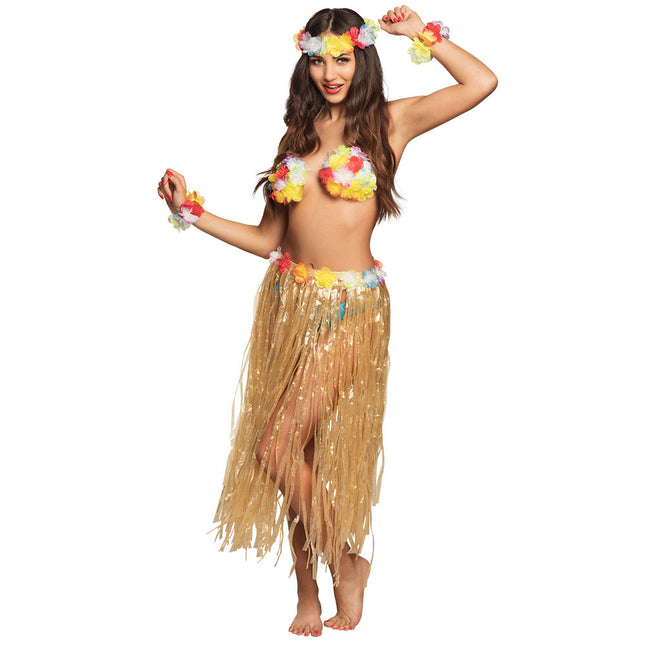 Set di gonne Hawaii Deluxe 5 pezzi