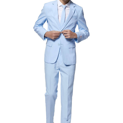 Tuta blu chiaro ragazzo adolescente <tc>OppoSuits</tc>