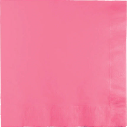 Tovaglioli rosa a 3 strati 33cm 50pz