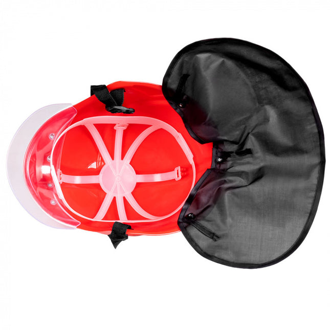 Casco antincendio regolabile