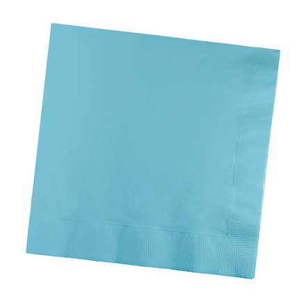 Tovaglioli azzurri a 3 strati 41 cm 25 pezzi