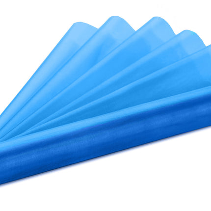 Tessuto Organza Blu 36cm 9m