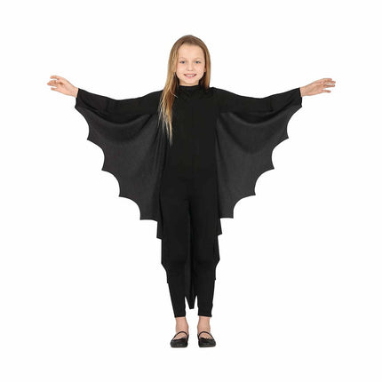 Costume di Halloween nero da pipistrello bambino