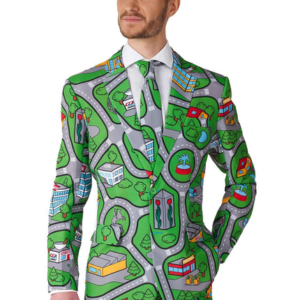 Gioca a Tappeto Verde Uomo <tc>Suitmeister</tc>