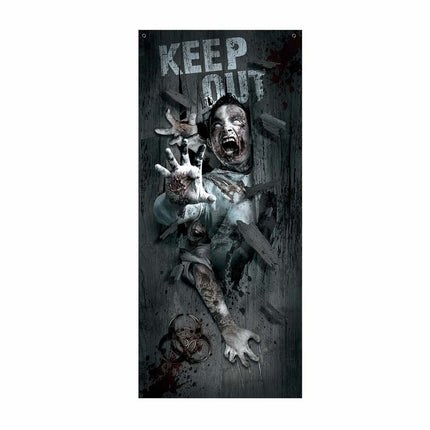 Decorazione per porta di Halloween Zombie 180 cm