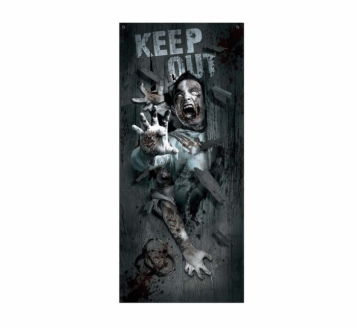 Decorazione per porta di Halloween Zombie 180 cm