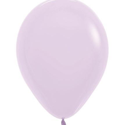 Palloncini Pastello Lilla Opaco 25cm 100pz