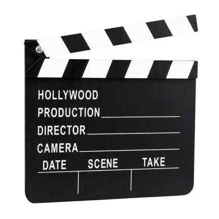 Filmklapper 20cm - Partywinkel - 8712026442086