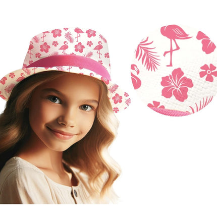 Flamingo Hoed Roze Kind van Fiestas Guirca koop je bij Partywinkel