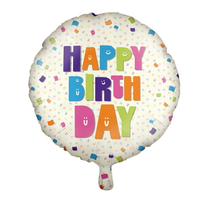 Palloncino in foil - Buon compleanno