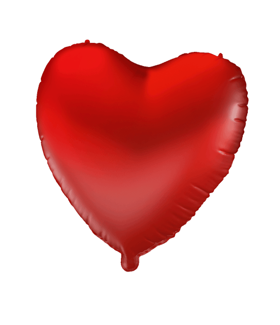 Palloncino in foil - Cuore rosso