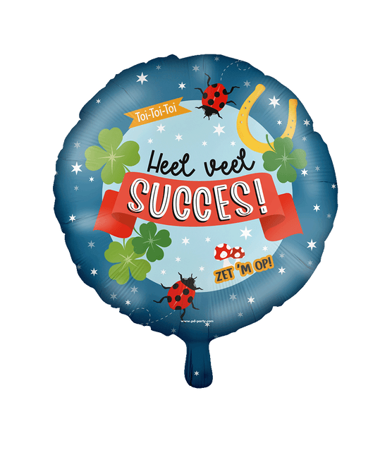 Palloncino ad elio Buona fortuna 46 cm