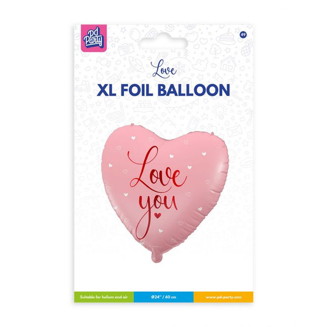 Palloncino in foil - Love you XL
