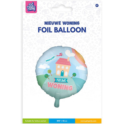 Pallone in foil - Nuova casa