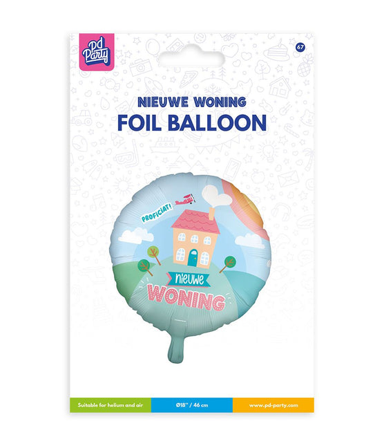 Pallone in foil - Nuova casa