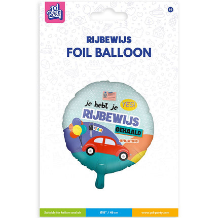 Palloncino di carta stagnola - Patente di guida