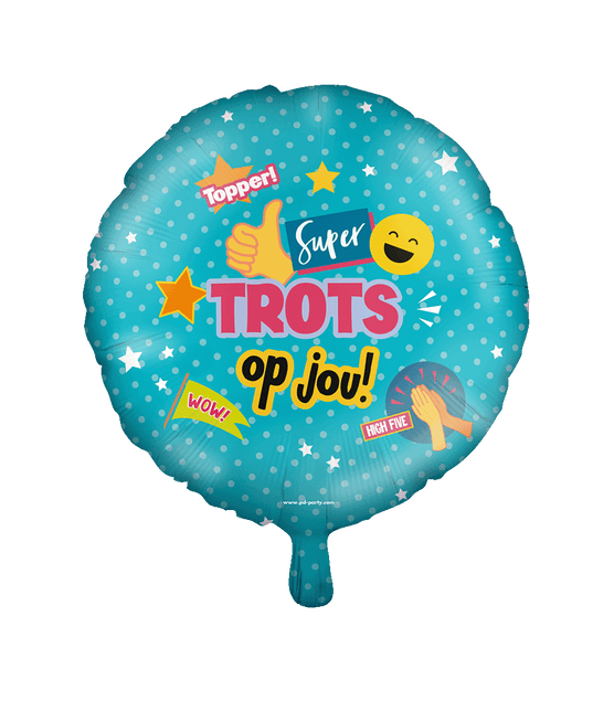 Palloncino ad elio Orgoglioso di te 46 cm