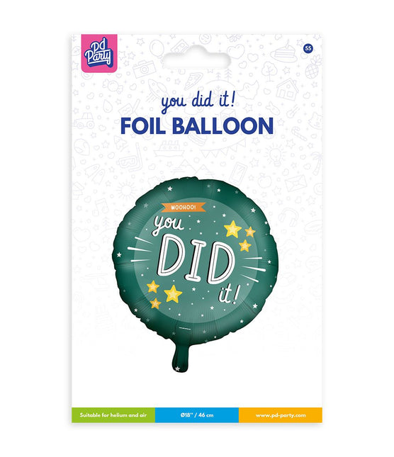 Palloncino di carta stagnola - Ce l'hai fatta!