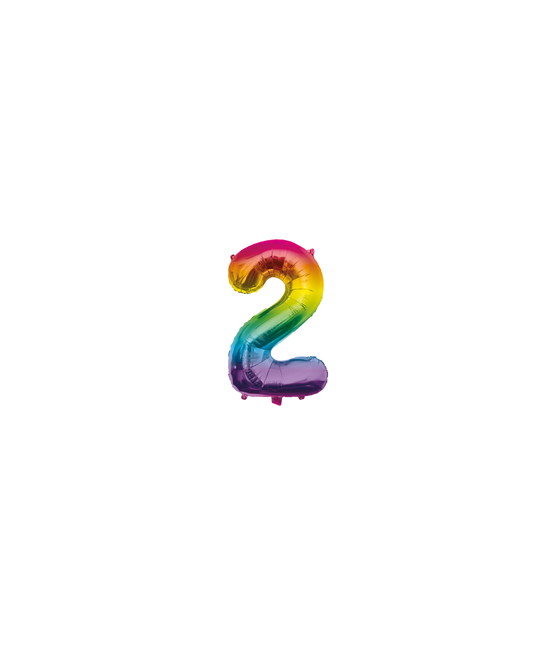 Palloncino in foil 40 cm- no.2 Arcobaleno