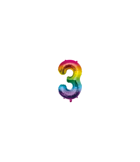 Palloncino in foil 40 cm- no.3 Arcobaleno