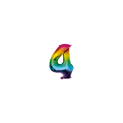 Palloncino in foil 40cm - 4 Arcobaleno
