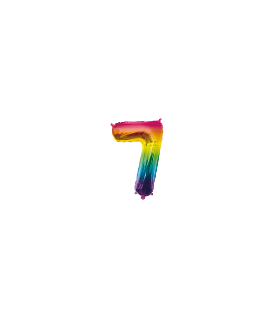 Palloncino in foil 40cm 7 Arcobaleno