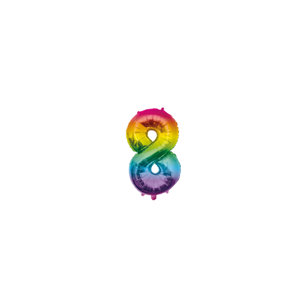 Palloncino in foil 40cm 8 Arcobaleno