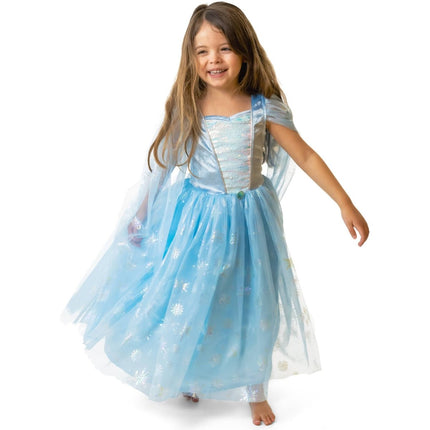 Folat Sneeuwvlokjes Prinsessenjurk Meisje van Folat koop je bij Partywinkel