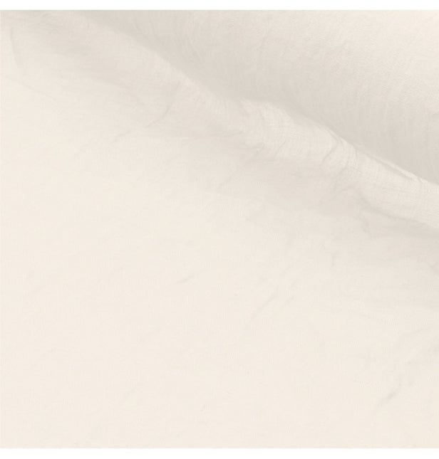 Tovaglia avorio in chiffon 3m