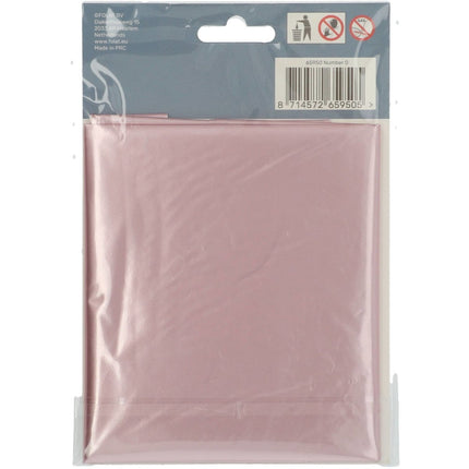 Folie Ballon Cijfer 0 Pastel Roze XL 86cm leeg van Folat koop je bij Partywinkel