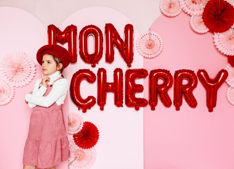 Folie Ballon Letter A Rood Leeg 35cm van Partydeco koop je bij Partywinkel