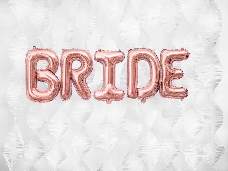 Folie Ballon Letter I Rose Goud Leeg 35cm van Partydeco koop je bij Partywinkel