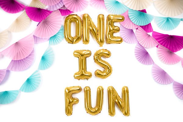 Folie Ballon Letter N Goud Leeg 35cm van Partydeco koop je bij Partywinkel