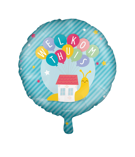 Folie ballon - Welkom thuis van Paper Dreams koop je bij Partywinkel