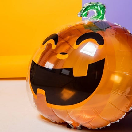 Folieballon Pompoen Halloween BoOo! 56cm Leeg van Folat koop je bij Partywinkel