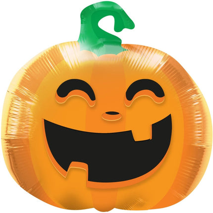 Folieballon Pompoen Halloween BoOo! 56cm Leeg van Folat koop je bij Partywinkel