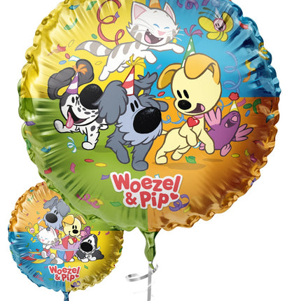 Palloncino in foil Woezel<tamp>Pip – Ø45 cm</tamp>