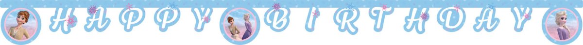 Frozen 2 Happy Birthday Slinger van Procos koop je bij Partywinkel