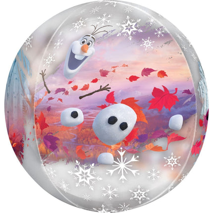Frozen 2 Helium Ballon Bal 40cm leeg van Anagram koop je bij Partywinkel