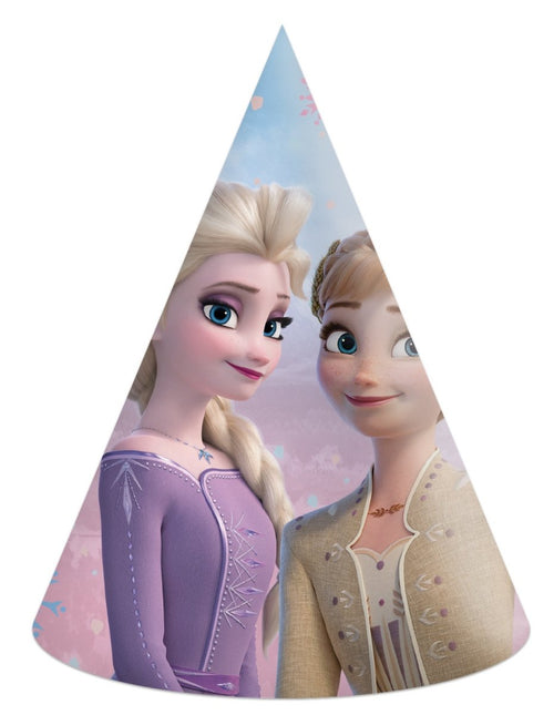 Frozen 2 Wind Spirit Hoedjes 6st van Procos koop je bij Partywinkel
