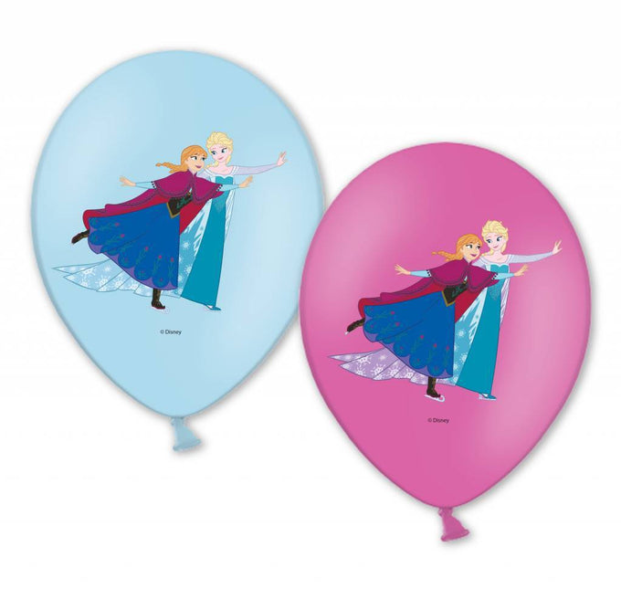 Frozen Ballonnen 28cm 6st - Partywinkel - 013051558956