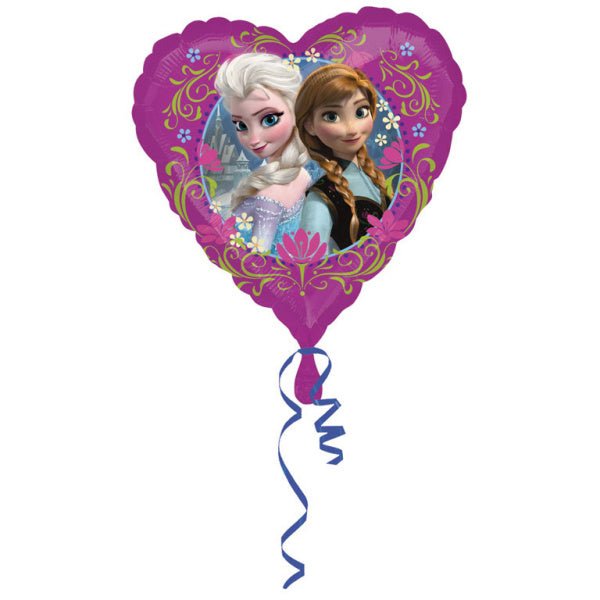 Frozen Helium Ballon Hart 45cm leeg - Partywinkel - 026635298421