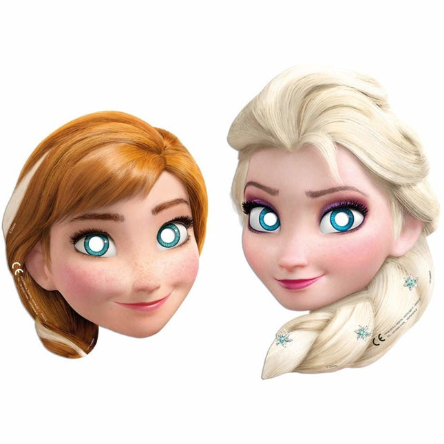 Frozen Maskers 6st - Partywinkel - 5201184859674