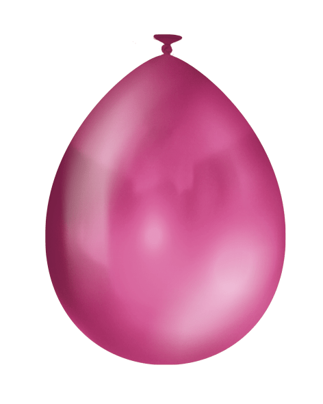 Fuchsia Ballonnen Metallic 30cm 10st van Paper Dreams koop je bij Partywinkel