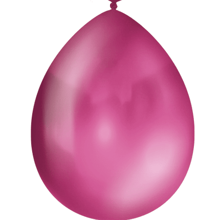 Fuchsia Ballonnen Metallic 30cm 25st van Paper Dreams koop je bij Partywinkel