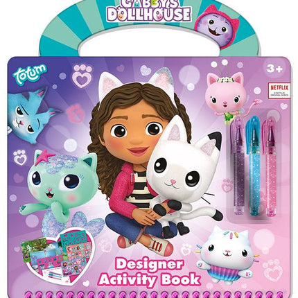 Gabby'S Dollhouse Knutsel Boek 3 delig - Partywinkel - 8714274420359