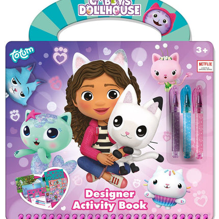 Gabby'S Dollhouse Knutsel Boek 3 delig - Partywinkel - 8714274420359