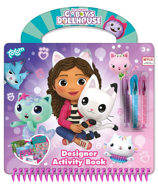 Gabby'S Dollhouse Knutsel Boek 3 delig - Partywinkel - 8714274420359